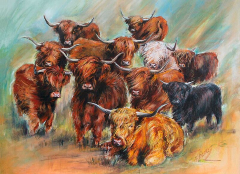 Image of Having a Get Together by Hillary Barker